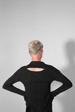 Load image into Gallery viewer, asymmetric // knitted shirt
