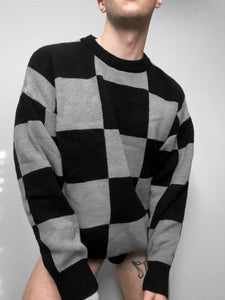 checkerboard // sweater