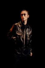 Load image into Gallery viewer, unzip me // vegan leather jacket
