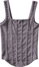 Load image into Gallery viewer, boned // tank top grey
