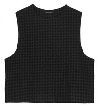 Load image into Gallery viewer, hounds tooth // winter vest
