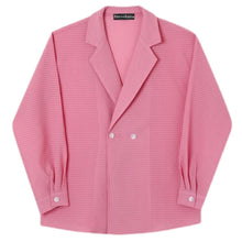 Load image into Gallery viewer, pink dreams // textured blazer jacket
